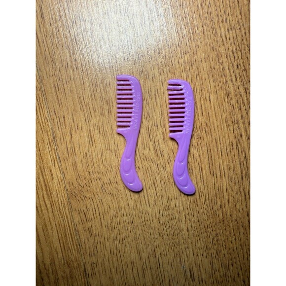 Vintage‎ She-Ra Princess of Power Lot Of 2 Combs MOTU Mattel 1980s Purple - Picture 5 of 6